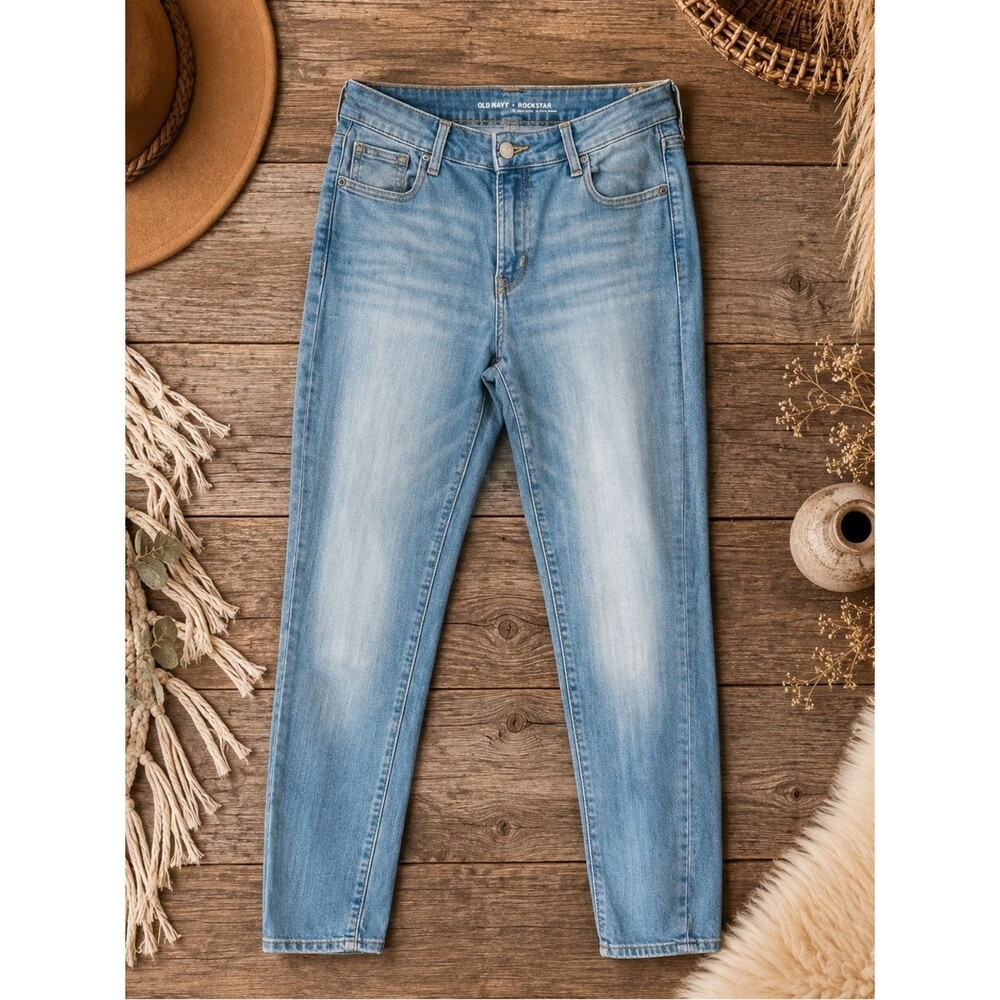 Old Navy Rockstar Mid-Rise Size‎ 10 Jeans